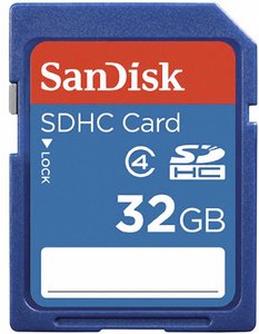 Karta pamięci SDHC SanDisk SDSDB-032G, 32 GB, Class 4, 4 MB/s / 4 MB/s