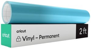 Winyl zmieniający kolor aktywowany ciepłem Cricut — trwały (niebieski) Cricut Color Change Vinyl HOT Permanent Folia niebieski