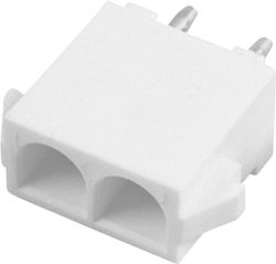 Obudowa złącza pin męskiego na PCB TE Connectivity UNIVERSAL MATE-N-LOK 641963-1, wire-to-board, piny: 2, 12 A, 1 szt.