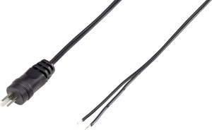 Złącze męskie głośnikowe VOLTCRAFT CX034-01M 93015c94, niklowany, złącze męskie proste, 1 szt.