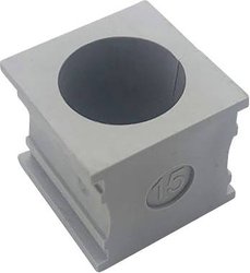 Przepust kablowy TRU COMPONENTS KT 15 TC-10329260, (D x S) 21 mm x 21 mm, elastomer, 1 szt.