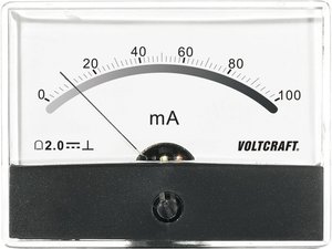 Analogowy wskaźnik panelowy VOLTCRAFT AM-86X65/100MA
