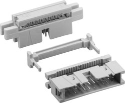 Listwa kołkowa, męska, standardowa TRU COMPONENTS TC-0738-20-10-0-60 TC-0738-20-10-0-60, wire-to-board, piny: 20, 1 A, 1 szt.