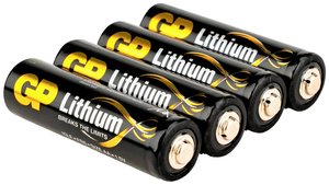 Baterie AA GP Batteries GP15LF562C4 GP15LF562C4, 1.5 V, litowe, 4 szt.