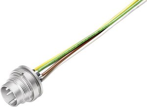 Złącze męskie okrągłe miniaturowe  binder 09 0473 782 08, styki:8, 100 V, 5 A, 1 szt.