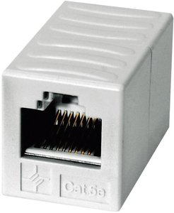 Przejściówka, adapter LAN RJ45 Telegärtner  [1x złącze żeńskie RJ45 - 1x złącze żeńskie RJ45]