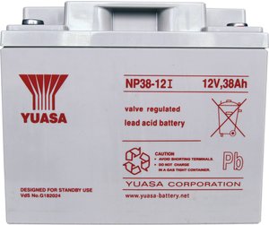 Akumulator ołowiowy Yuasa NP38-12 NP38-12, AGM, 12 V, 38 Ah