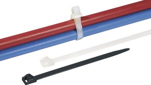 Opaski kablowe rozłączalne RLT150  RLT150-N66-BK-L1 Kolor producenta: czarny HellermannTyton 111-70110 50 szt.