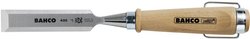 Dłuto, drewniana rączka, niklowany pierścień stalowy, 38 x 140 mm Bahco 425-38