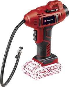 Einhell 2071010 Sprężarka akumulatorowa CE-CC 18 Li-Solo Power X-Change 11 bar cyfrowy wyświetlacz, automatyczne wyłączanie