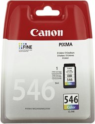 Canon atrament CL-546 tusz oryginalny  Cyjan, Magenta, Żółty 8289B001
