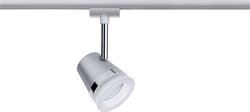 Lampa do systemu szynowego, wysokonapięciowego Paulmann Cone 97613 GU10 10 W LED chrom, chrom (matowy)