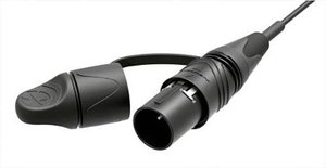 Kabel światłowodowy Neutrik NKO2M-L-0-10-BK, złącze męskie LC, z wolnym końcem, 10.00 m