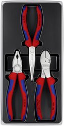 Zestaw szczypiec Knipex 00 20 11 V01, do warsztatu, 3 szt.