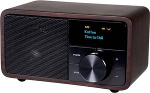 Radio Kathrein DAB+ 1 mini DAB+, UKW  drewno (ciemny)