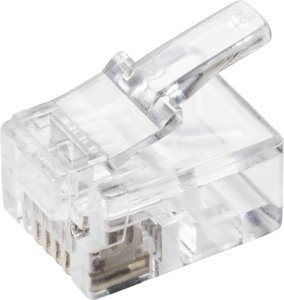 TRU COMPONENTS TC-9202512 złącze męskie proste RJ12 5 szt.