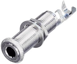 Złącze męskie jack 6,35 mm Rean AV NYS221 NYS221, ocynowany, złącze żeńskie do wbudowania poziomego, 1 szt.