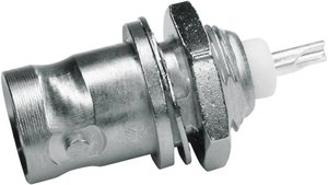 Złącze BNC Telegärtner J01001A0053 J01001A0053 złącze żeńskie do wbudowania pionowego 50 Ω 1 szt.