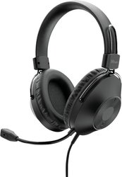 Zestaw słuchawkowy Over Ear Trust Ozo 24132 Stereo czarny