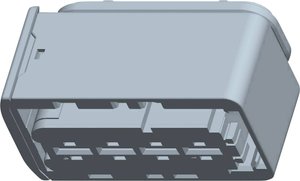 Obudowa złącza pin żeńskiego na kabel TE Connectivity HDSCS, MCP 1-1564330-1, automotive, piny: 4, 1 szt.