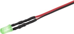 Lampka sygnalizacyjna LED TRU COMPONENTS TC-9323292, 900 mcd, 12 V/DC, 5 mm
