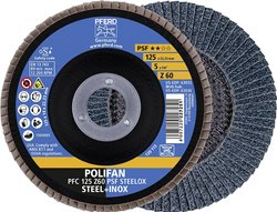 Tarcza lamelkowa PFERD PFC 125 Z 60 PSF STEELOX 69398193 Średnica 125 mm 5 szt.