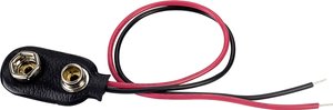Klips baterii TRU COMPONENTS BS-ER-36-150 1 x Blok. 9 V , złącze zatrzaskowe, (D x S) 31 mm x 14 mm