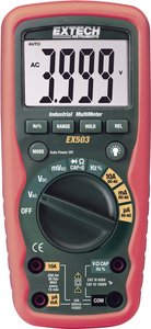 Multimetr cyfrowy Extech EX503, IP67, CAT III 1000 V, CAT IV 600 V
