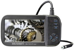 Kamera inspekcyjna VOLTCRAFT BS-702SE+IP dual BS-702SE+IP dual, 8 mm x 5 m, 1920 x 1080 Pixel, IP67 (sonda)