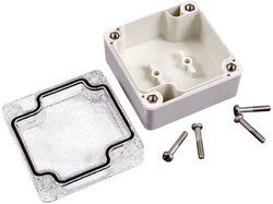 Obudowa uniwersalna Hammond Electronics, ABS, szaro-biały (ral 7035), IP66, (D x S x W) 120 x 90 x 60 mm, 1 szt.