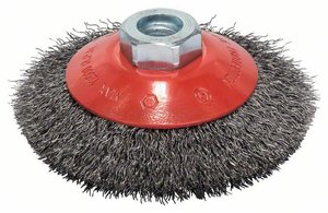 Szczotka stożkowa, drut falisty, 100 mm, 0,3 mm, 12 500 obr./min Bosch Accessories N/A N/A  2608622057 1 szt.