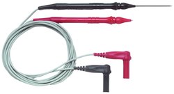 Zestaw czarnych i czerwonych wysuwanych końcówek sondy Końcówka pomiarowa Pomona Electronics 5953A 1 zest.