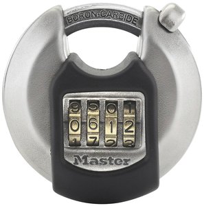 Zamek szyfrowy Master Lock wykonany ze stali nierdzewnej M40EURDNUM Kłódka Master Lock P23615