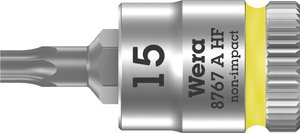 Nasadka wewnętrzny sześciokąt (TX) 1/4'' (6,3 mm) Wera 8767 A 05003363001   T 15