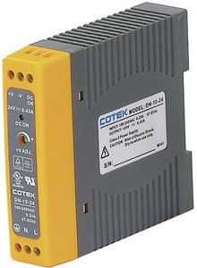 Zasilacz na szynę DIN Cotek DN 10-15, 15 V/DC, 0.67 A, 10 W
