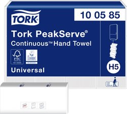 TORK 100585 PeakServe® Ręczniki papierowe  biały  4920 szt.