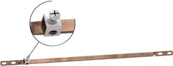 PrismaSeT-P, Linergy TB, szyna uziemiająca, przekrój 12x3mm, zaciski 1x16-35mm², długość=450mm Akcesoria rozdzielacza Schneider Electric LVS04201 , , , 1 szt.
