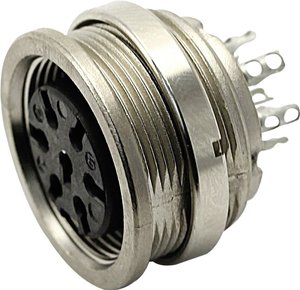 Złącze okrągłe Amphenol T 3303 000, Ilość styków: 4 DIN, 1 szt.