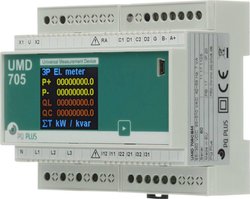 UMD 705CBM (24V), uniwersalny miernik do montażu na szynie DIN Cyfrowy miernik na szyne DIN PQ Plus UMD 705CBM (24V)