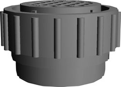 Obudowa pinowa CPC z nakrętką narzutową TE Connectivity 206429-1, 1 szt.