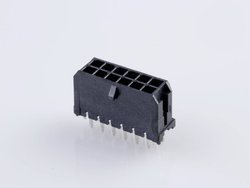 Listwa kołkowa, męska, do wbudowania, standardowa Molex MOL Power & Signal Sol. 430451224, piny: 12, 8.5 A, 1 szt.