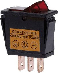 Przełącznik samochodowy HP Autozubehör 28327, 12 V/DC