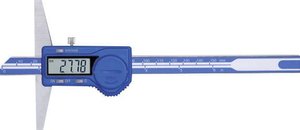 Cyfrowa suwmiarka do pomiaru głębokości 150 mm Suwmiarka cyfrowa Basetech  1601077