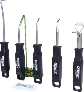 Zestaw do mocowania szyby przedniej, 5 szt KS Tools 140.2240 140.2240