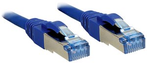 Kabel LAN LINDY 47151, 1 szt., RJ45, CAT 6a, S/FTP, 5.00 m, niebieski