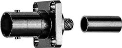 Złącze BNC Telegärtner J01001A0079 J01001A0079 złącze żeńskie do wbudowania 50 Ω 1 szt.