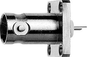 Złącze BNC Telegärtner J01001A0698 J01001A0698 złącze żeńskie z kołnierzem 50 Ω 1 szt.