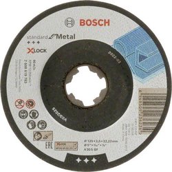 Tarcza tnąca wygięta Bosch Accessories Standard for Metal 2608619783 125 mm 1 szt.