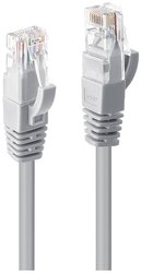 Kabel LAN LINDY 48010, 1 szt., RJ45, CAT 6, U/UTP, 30.00 m, szary