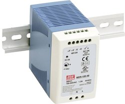 Zasilacz na szynę DIN Mean Well MDR-100-24, 24 V/DC, 4 A, 96 W